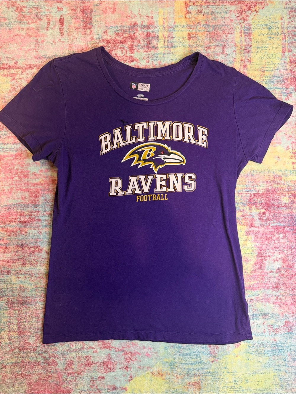 NFL Purple Baltimore Ravens Short-Sleeve Tee